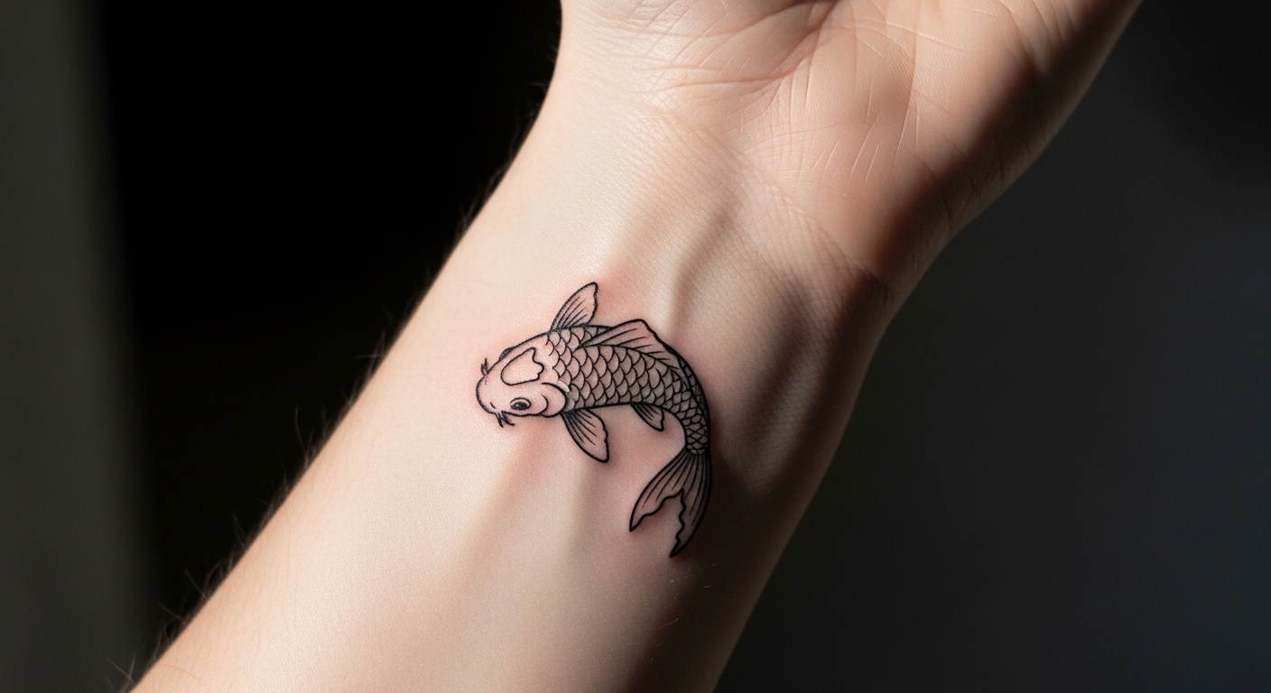 22 Powerful Koi Fish Tattoos Celebrating Perseverance and Growth