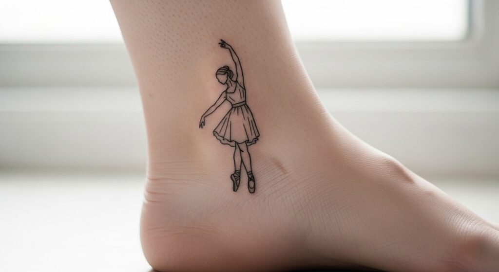 22 Elegant Ballet Tattoos Every Dedicated Dancer Will Cherish