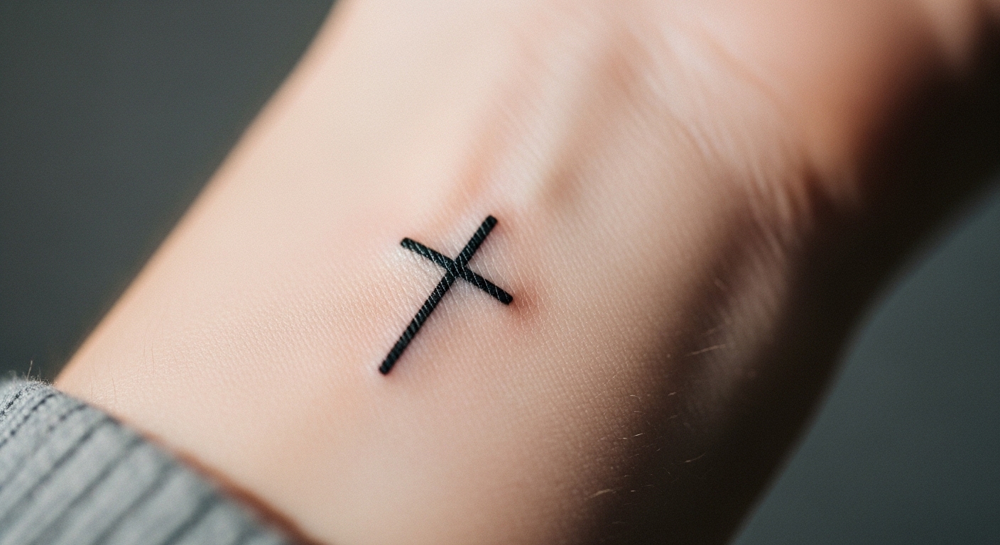 21 Meaningful Cross Tattoos to Honor the Memory of a Loved One