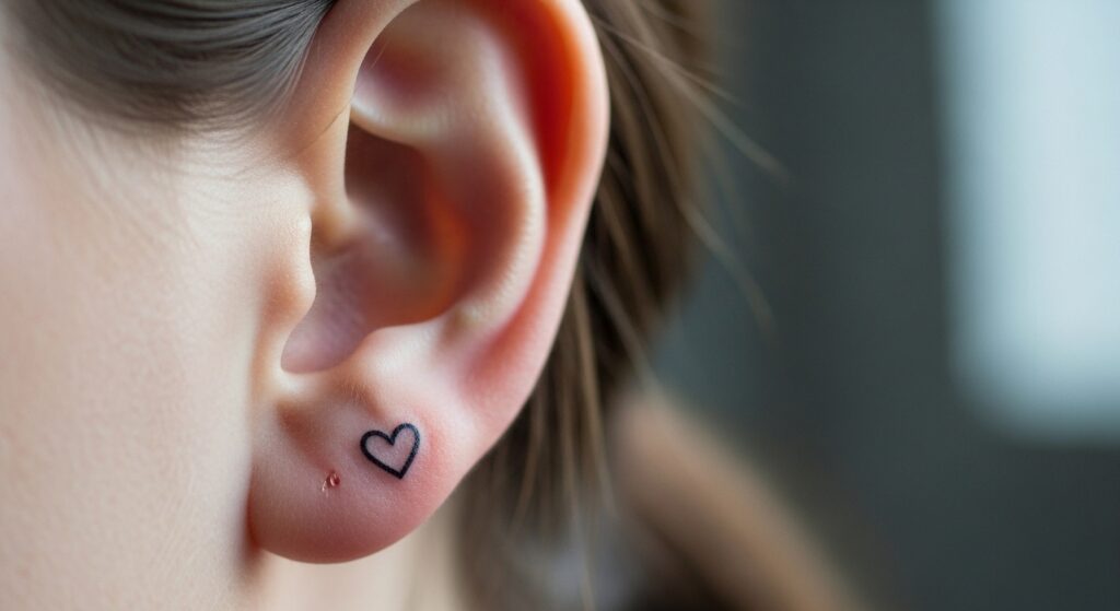 21 Tiny Behind-the-Ear Tattoos That Stay Hidden at Work