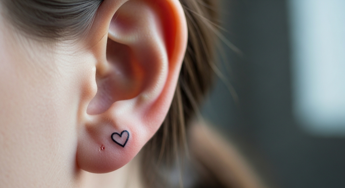 21 Tiny Behind-the-Ear Tattoos That Stay Hidden at Work