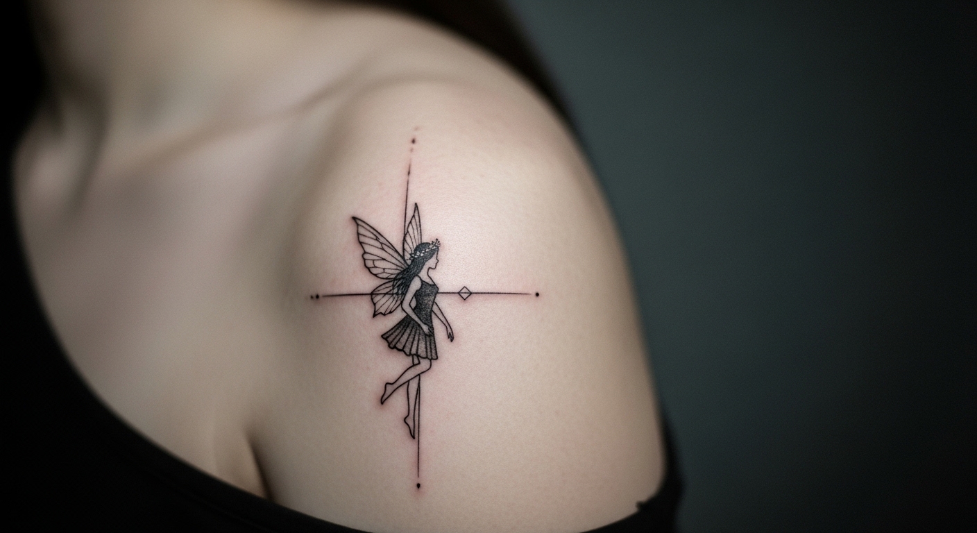 22 Moody Dark Fairy Tattoos for Women Who Love the Mystical
