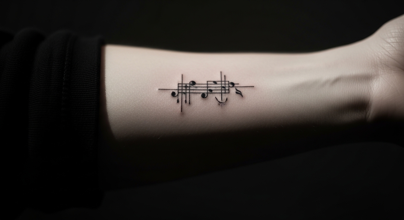 21 Beautiful Music Tattoos for People Saved by Songs in Dark Times