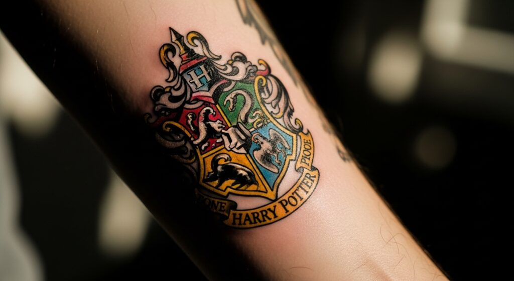 21 Bold House Pride Tattoos for Every Devoted Hogwarts Fan