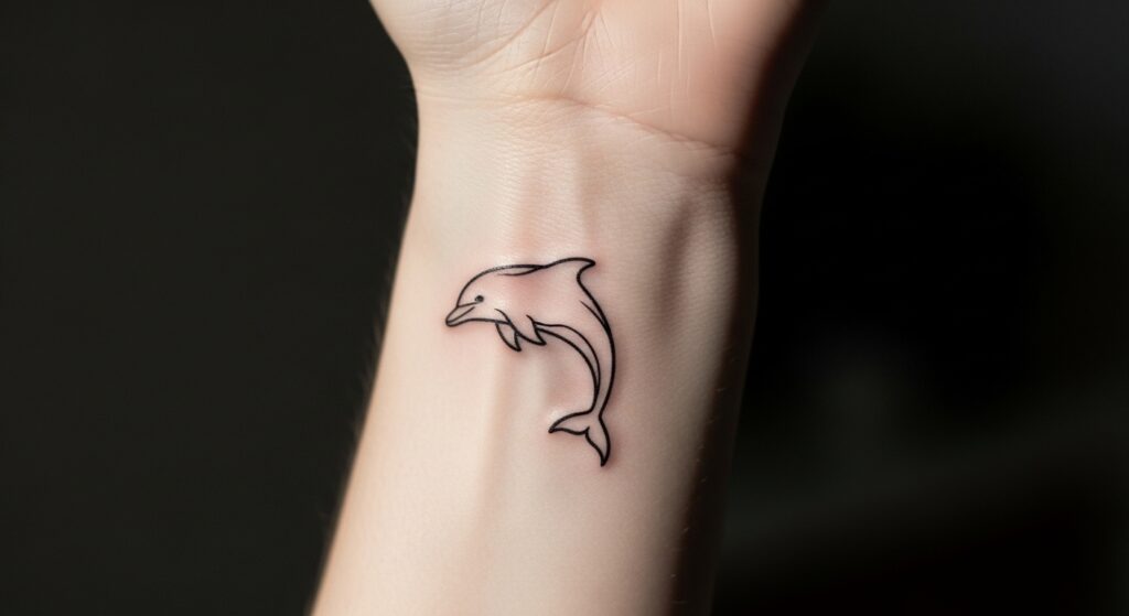 21 Beautiful Dolphin Tattoos Celebrating Intelligence and Joy