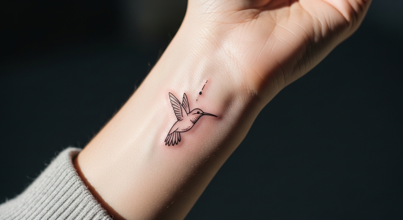 22 Powerful Hummingbird Tattoos Celebrating Resilience and Joy
