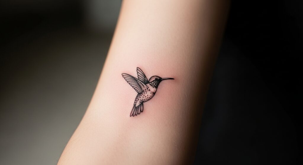 21 Gentle Hummingbird Tattoos to Honor Someone Remembered Fondly