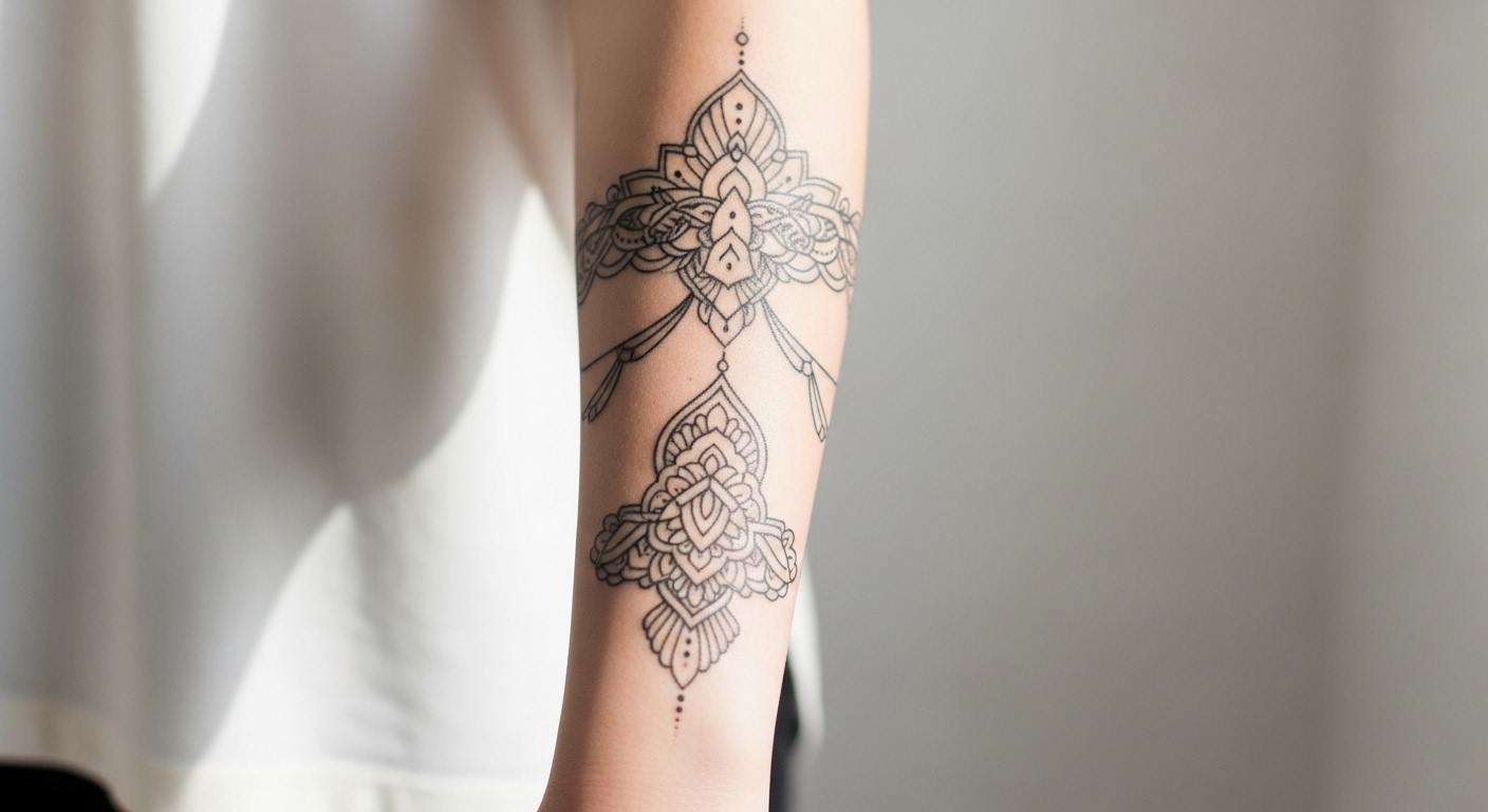 22 Minimalist Sleeve Tattoos and How Women Should Plan Them