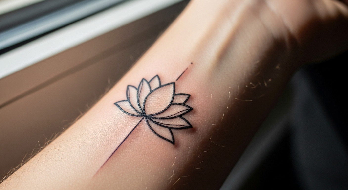 22 Peaceful Lotus Tattoos for People Rising From Rock Bottom