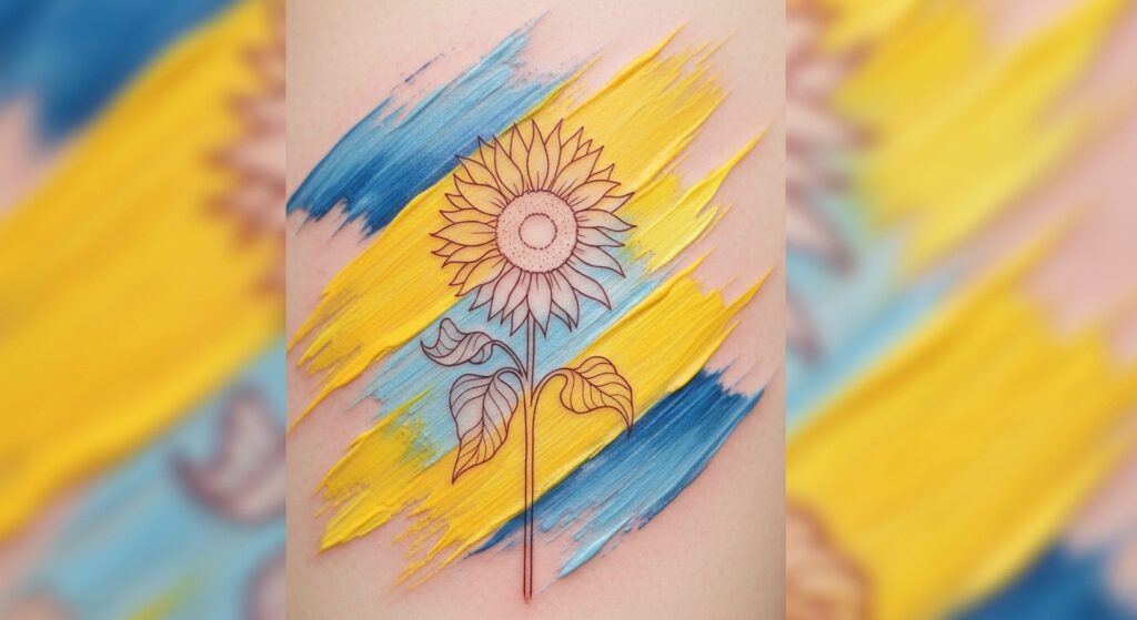 21 Artistic Sunflower Tattoos Inspired by Van Gogh’s Famous Work