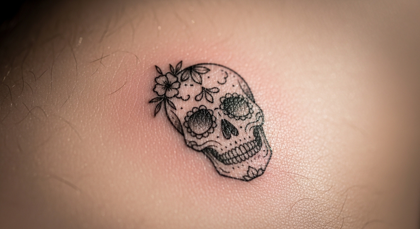 22 Beautiful Skull Tattoos Inspired by Dia de Muertos Tradition