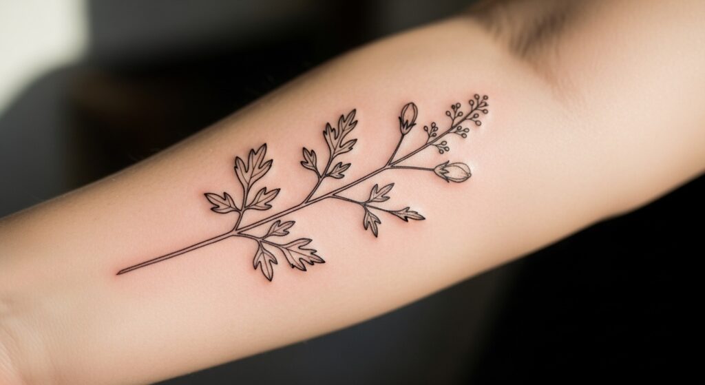 21 Stunning Rare Plant Tattoos for Devoted Botanical Enthusiasts