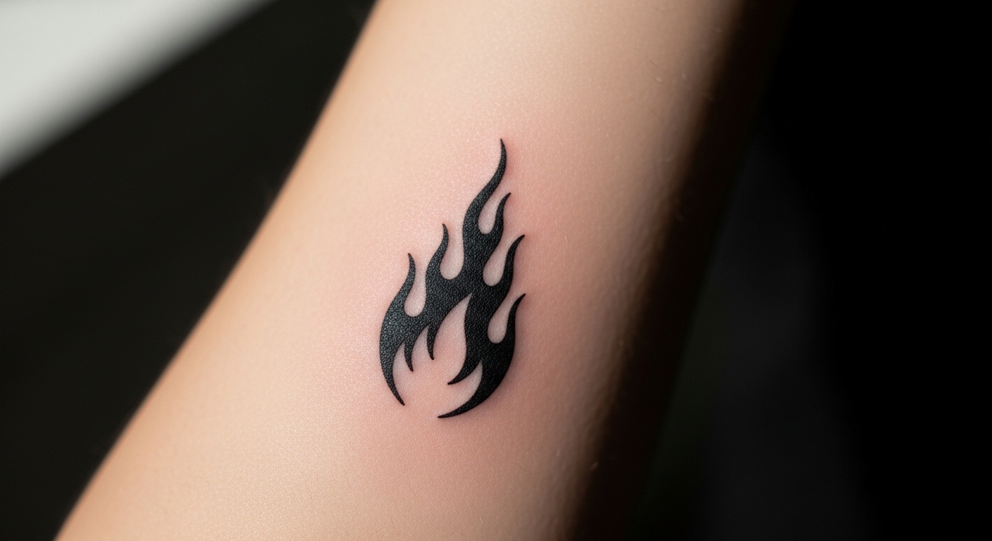 21 Bold Fire Tattoos for People Who Have Been Through the Flames