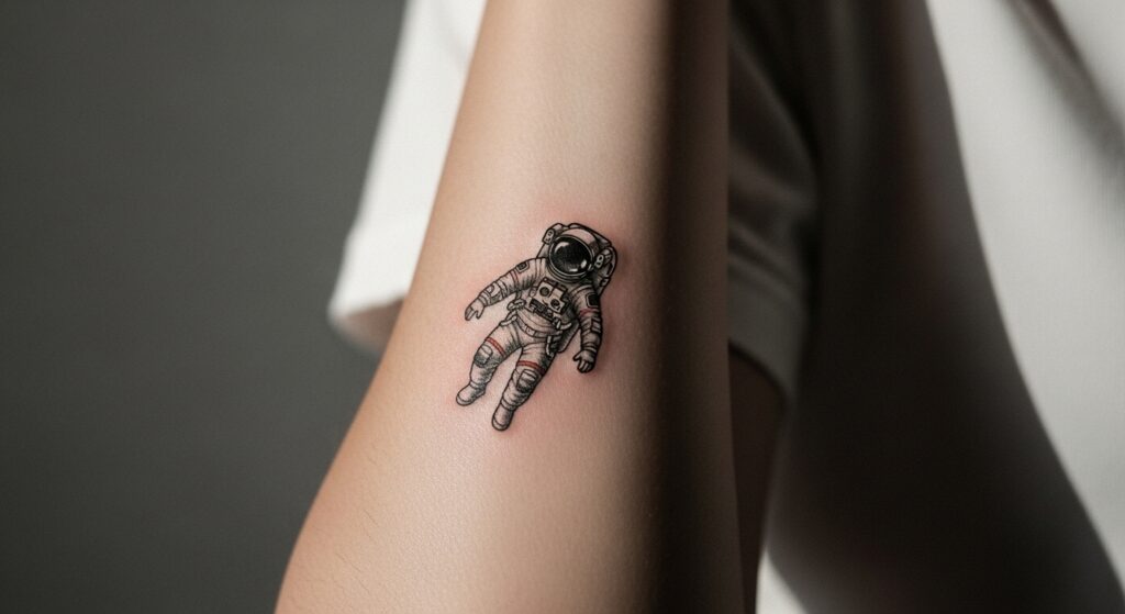 22 Bold Astronaut Tattoos for the Eternal Dreamers and Stargazers